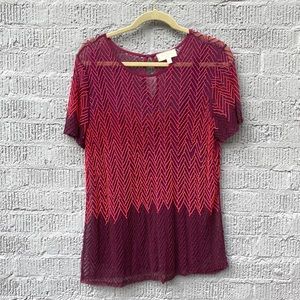 Moulinette Soeurs Beaded Top-Ombré-Size Large